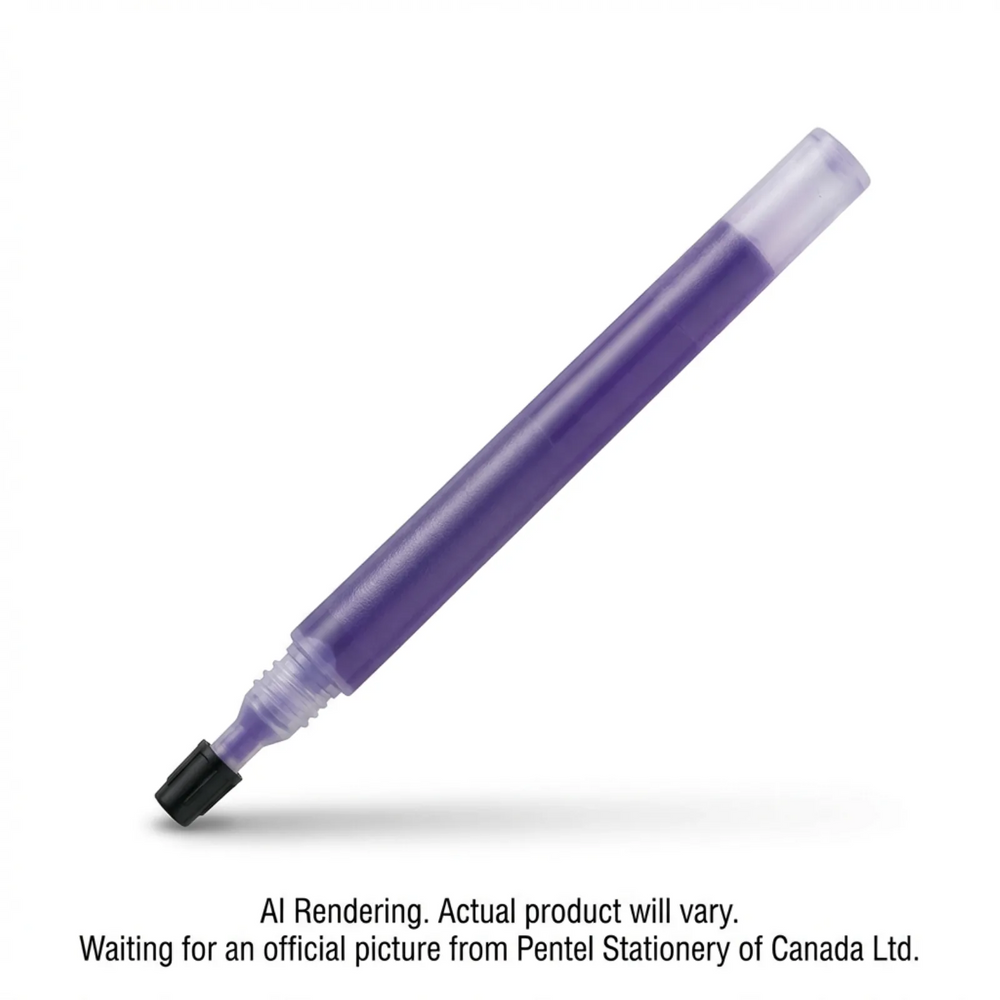 Pentel Arts Brush Pen Refill, Violet