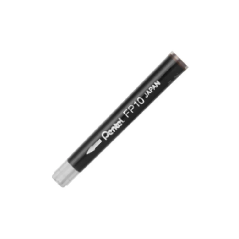 Pentel Arts Refill Pocket Brush Pen (GFKP3), 4PC Pack, Sepia
