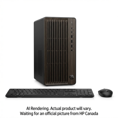 HP OmniDesk Desktop AI M03-0039 PC - French Bilingual (BA3T0AA#ABL)
