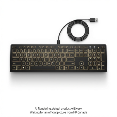 HP 400 Black Wireless Keyboard United States / Canada English (7N7C0AA#ABA)