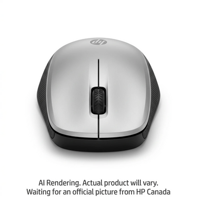 HP X3000 SLV G3 Wireless Mouse - French Bilingual (683N9AA#ABL)