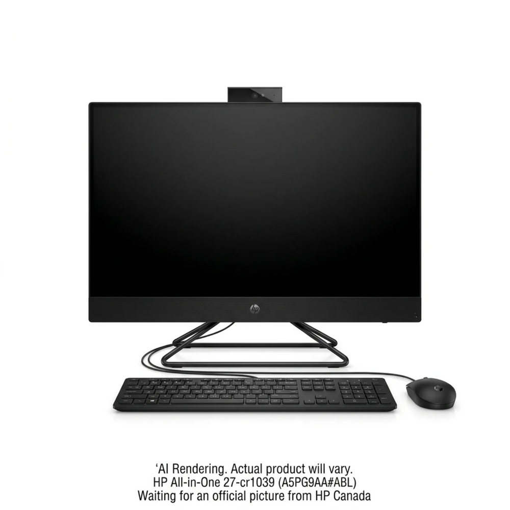 HP All-in-One 27-cr1039 PC Canada - French Bilingual