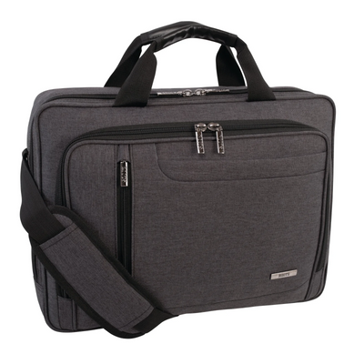 Roots Poly 15.6 Laptop Case with USB Grey (RTS3401005)