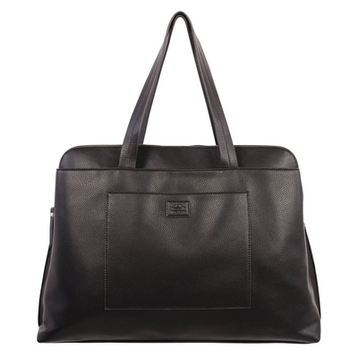Roots PU Laptop Satchel Black (R5739009)