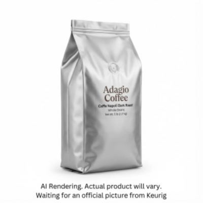 Adagio Coffee Whole Bean - Adag Napoli Dark Rst Beans 5Lb