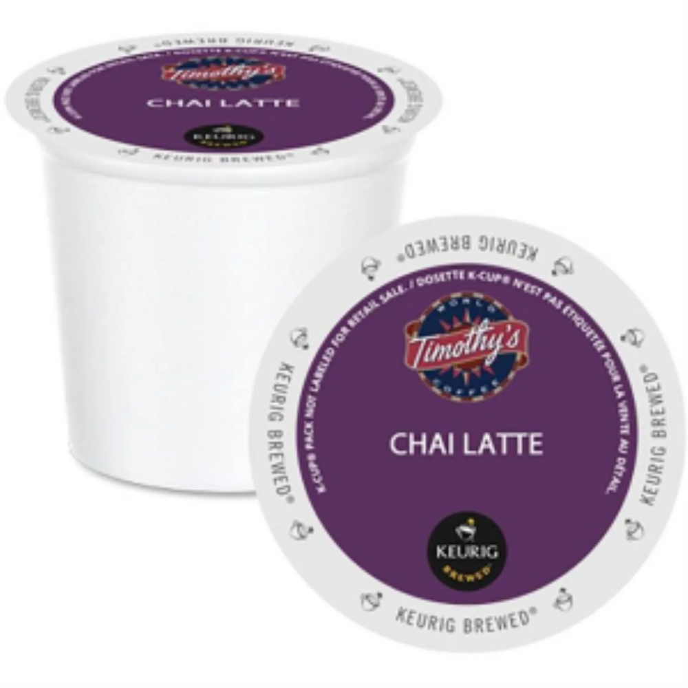 TEA-K CUP TIMOTHY'S CHAI LATTE  (10817) 24/BX