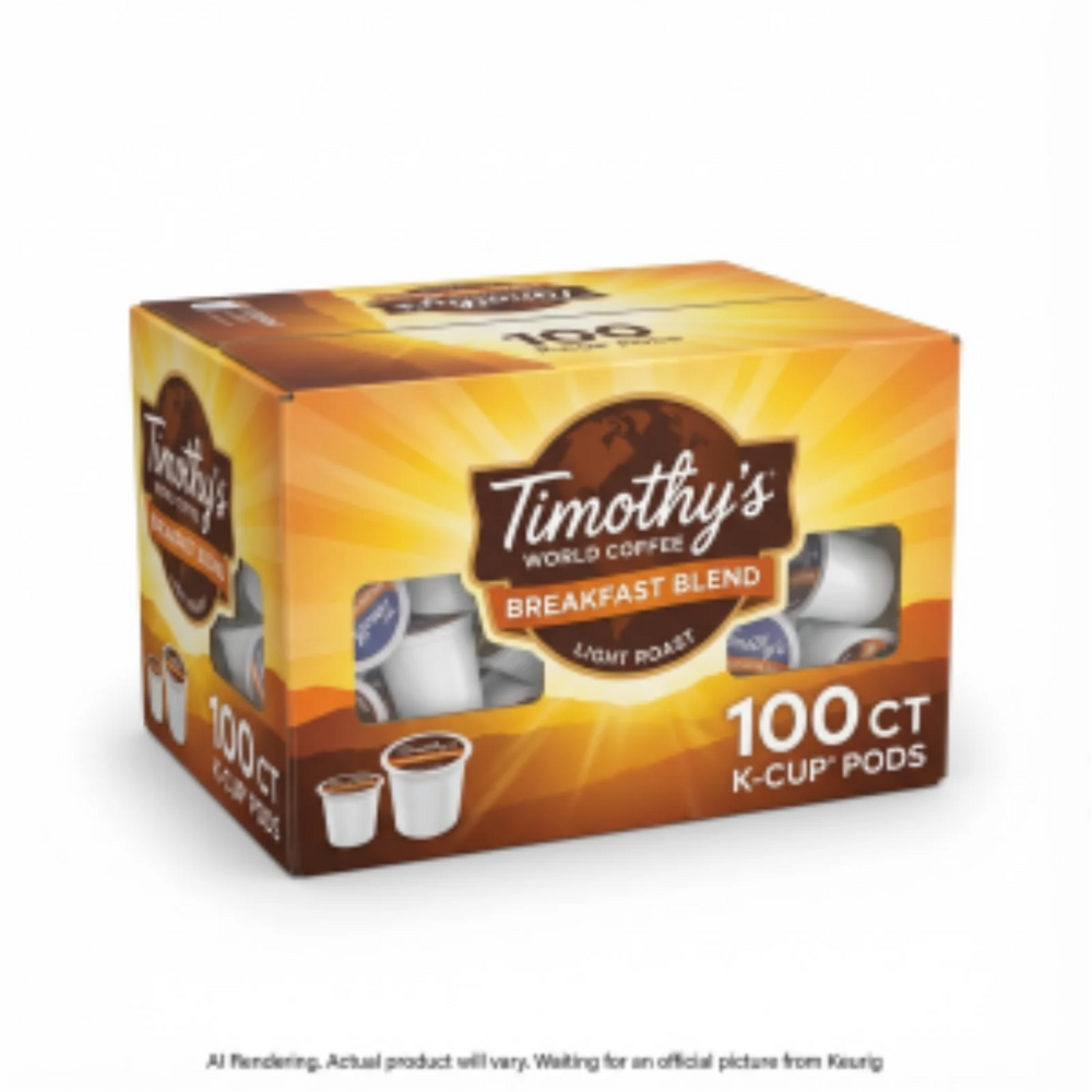 Timothy'S® Coffee Single Serve - Timy Kc Rs Breakfast Bl Light Rst 100Ct