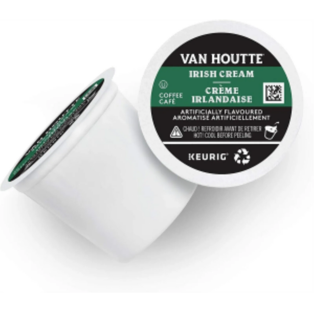 COFFEE-K CUP VAN HOUTTE IRISH CREAM LIGHT ROAST (51713) 24/BX