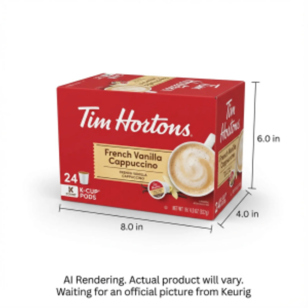 Tim Hortons Coffee Single Serve - Thtn Kcup Nat Fr Van Capp 24Ct