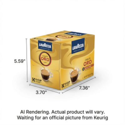 Keurig Lavazza Oro Coffee K-Cups 24 Count (63-00637)