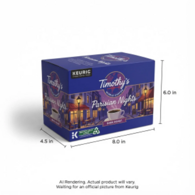 Keurig Timothy's Parisian Nights K-Cups 24 Count (96-06772)