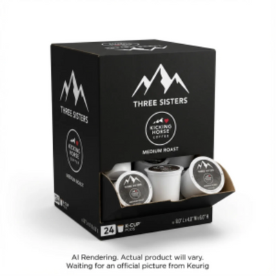 Keurig Kicking Horse Coffee Three Sisters FTO Bil 24 Count (63-60941)