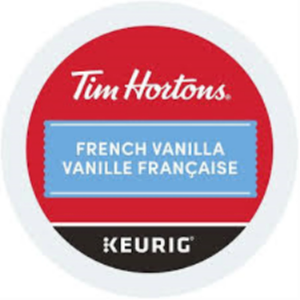 COFFEE-K CUP TIM HORTONS FRENCH VANILLA-13114 24/BX