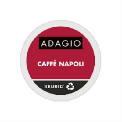 Keurig Adagio Caffe Napoli Dark Roast Coffee K-Cups 24 Ct (86-27924)