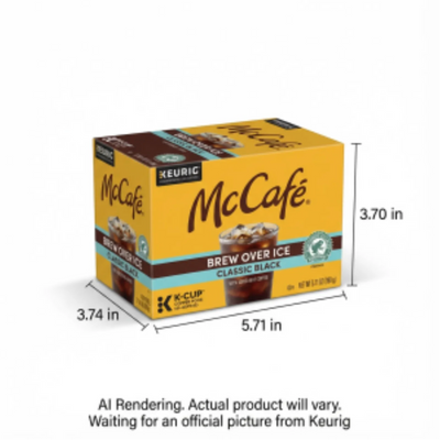 Keurig McCafé Rich French Black Coffee K-Cups 10 Count (61-60945)