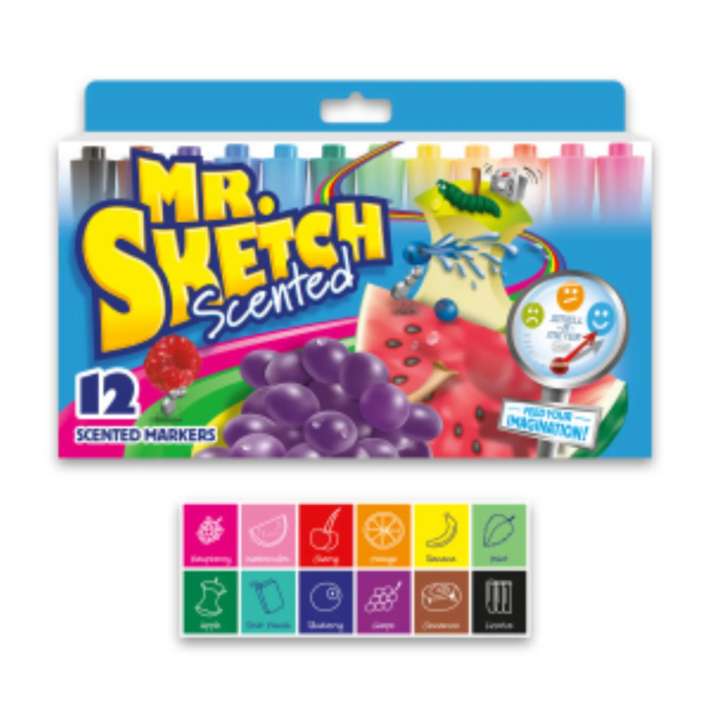 Mr. Sketch Scented Chisel 12 Ct
