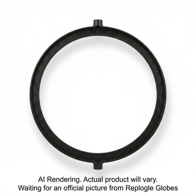Replogle Globes 16" DC Black Ring with Square Tips - Disc (88076)