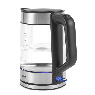 Oster Illuminating Glass Electric Kettle – 1.7L with LED Lighting (2136853)