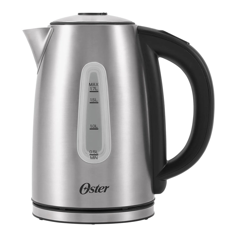 Oster 2136857 Electric Variable Temperature Kettle – 5 Pre-set Settings, Stainless Steel, 1.7-L