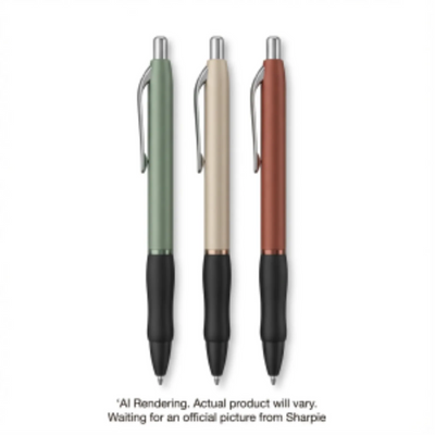 Sharpie Sh S-Gel Metal Desert Hues Pens, Black, 0.7mm, 3 Count (2226085)