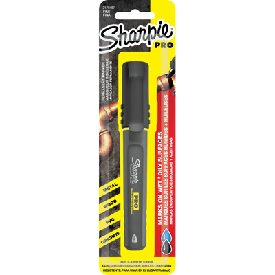 Sharpie PRO Permanent Marker, Fine Point, Black (2178497)