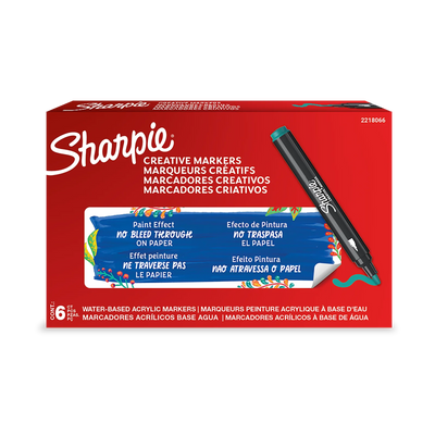 Sharpie Creative Marker, Emerald Green, Bullet Tip (2218066)