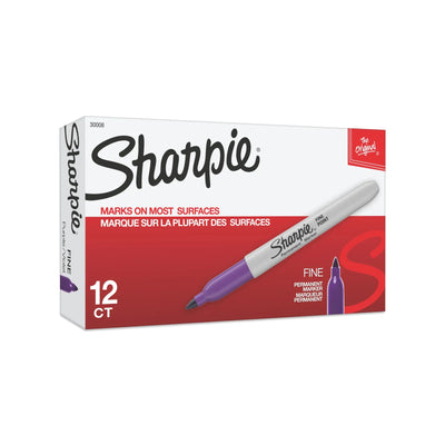 Sharpie Permanent Marker Fine Point Purple (30008)