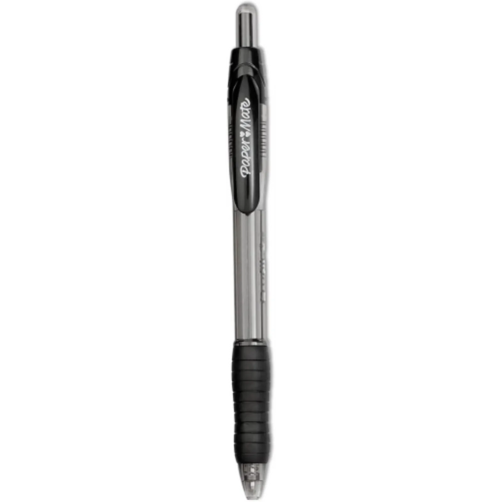 Paper Mate Profile Ballpoint Retractable Pen (1.4mm), Black Ink, Bold, 1 Unit