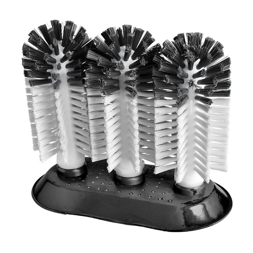 Triple Glass Wash Brush