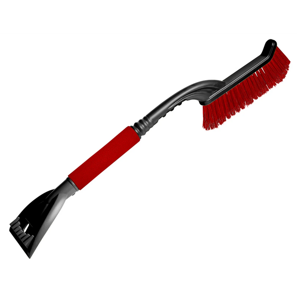 25"/64cm Plastic Snow Brush with Ice Scraper