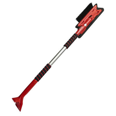 M2 Professional 37"-61" Telescopic EVA Blade & Snow Brush with Ice Scraper (SB-T360)