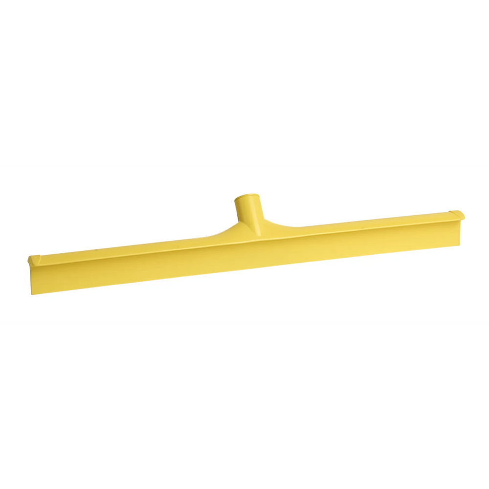 24"/60cm MonoBlock Floor Squeegee w/Scraper-Yellow