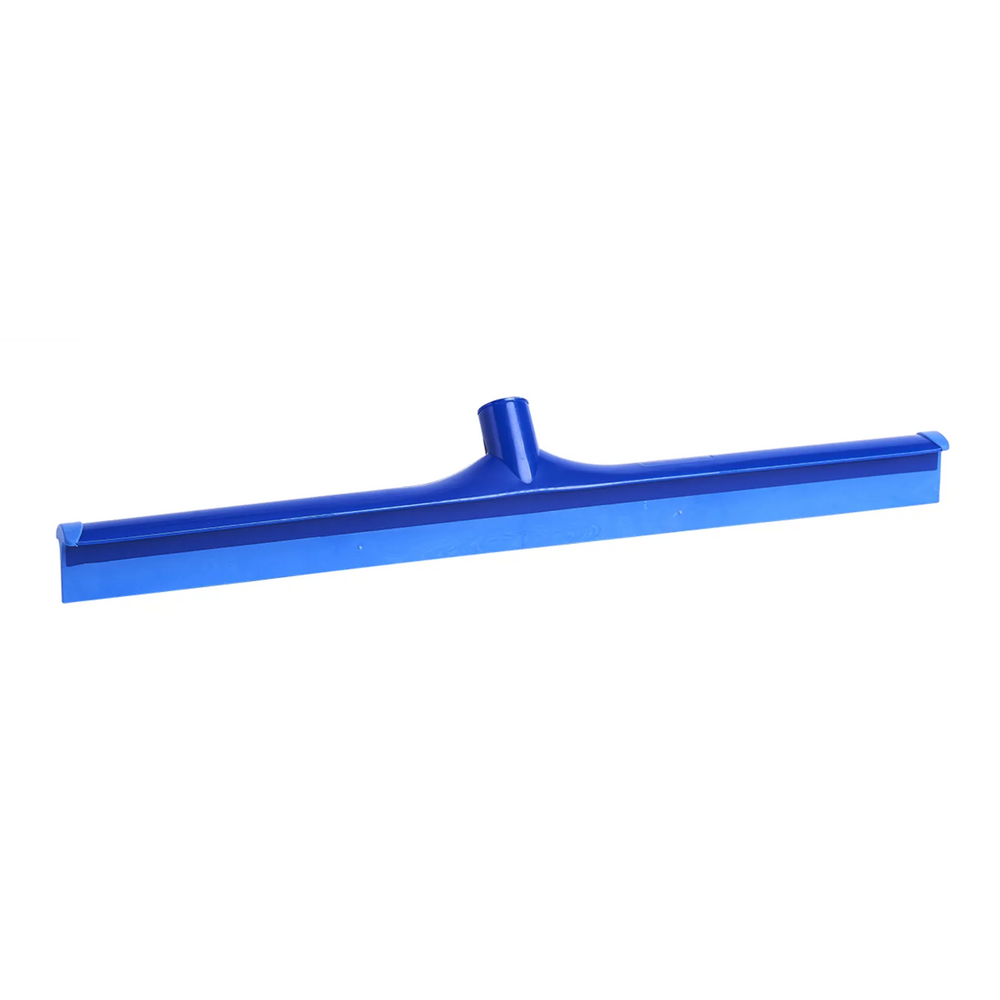 24"/60cm MonoBlock Floor Squeegee w/Scraper-Blue