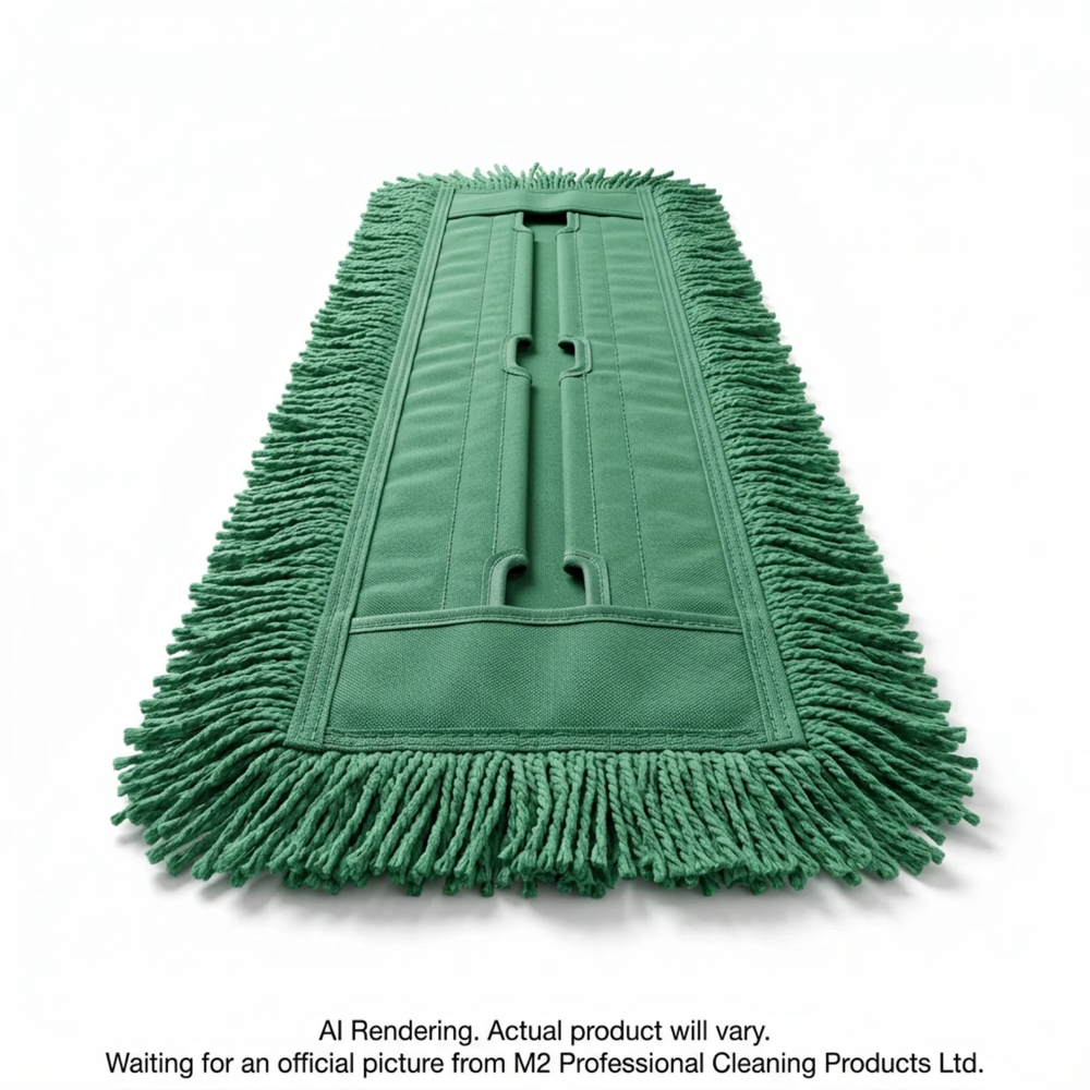 72"/182cm Micro PET DustMop -Green