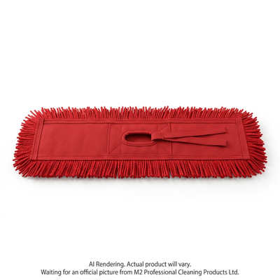18"/45cm M-Tech Microfiber DustMop -Red