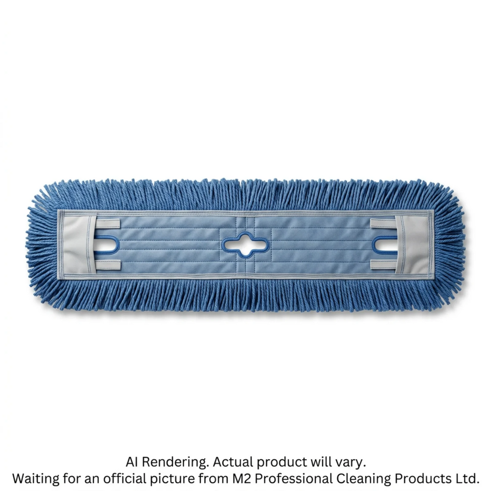 72"/182cm M-Tech Microfiber DustMop -Blue