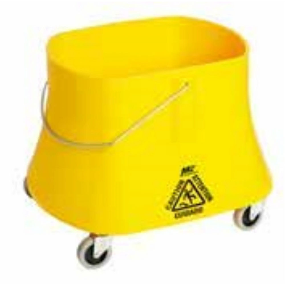 40Qt/37L Champ Heavy Duty Bucket Only-Yellow