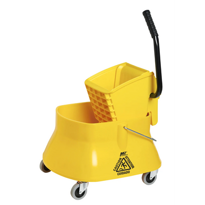 30Qt/29L Junior Champ Heavy Duty Side Press Combo- Yellow