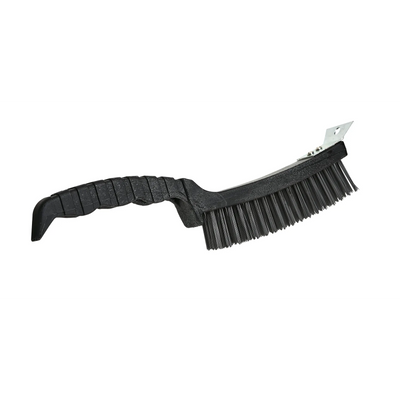 M2 Professional Black Wire Scratch Brush 4x17 Row 30cm (BW-1039)