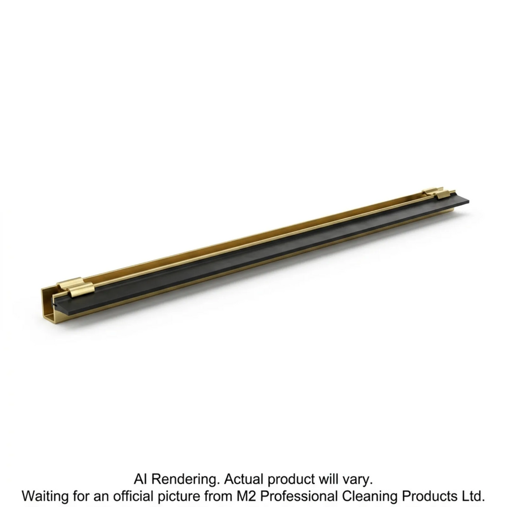 22” Channel with rubber – Brass