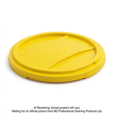 32 Gallon Garbage Lid-Yellow(121L) Heavy Duty