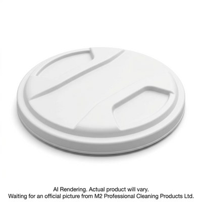 M2 Professional 10 Gallon White Lid Heavy Duty (WM-PRH1010WH-L)