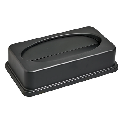 M2 Professional Slim Garbage Container Swing Lid - Black (WM-PR2325-BK)