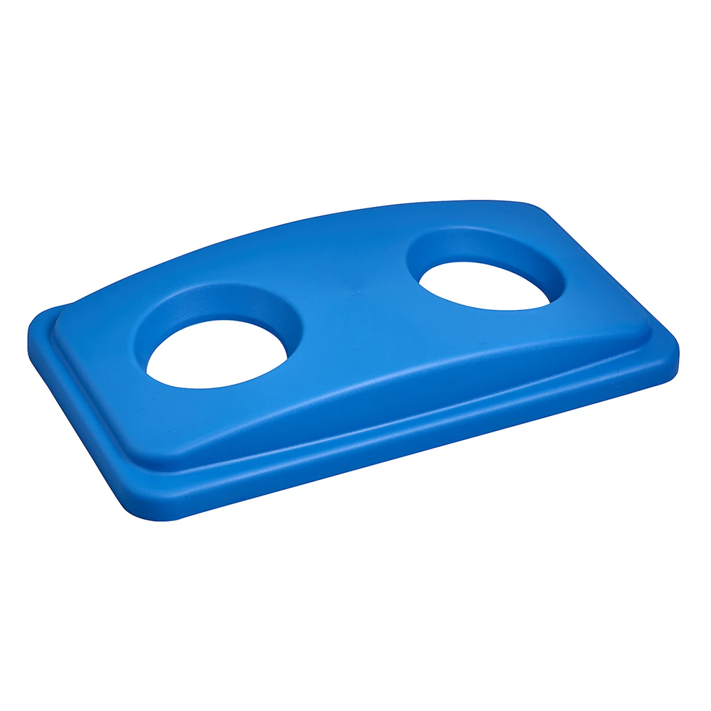 Slim Recycling Container Lid - Blue