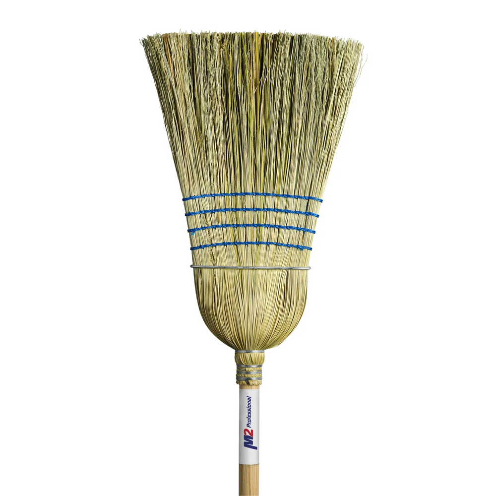 Warehouse Corn Broom-4 String/1Wire