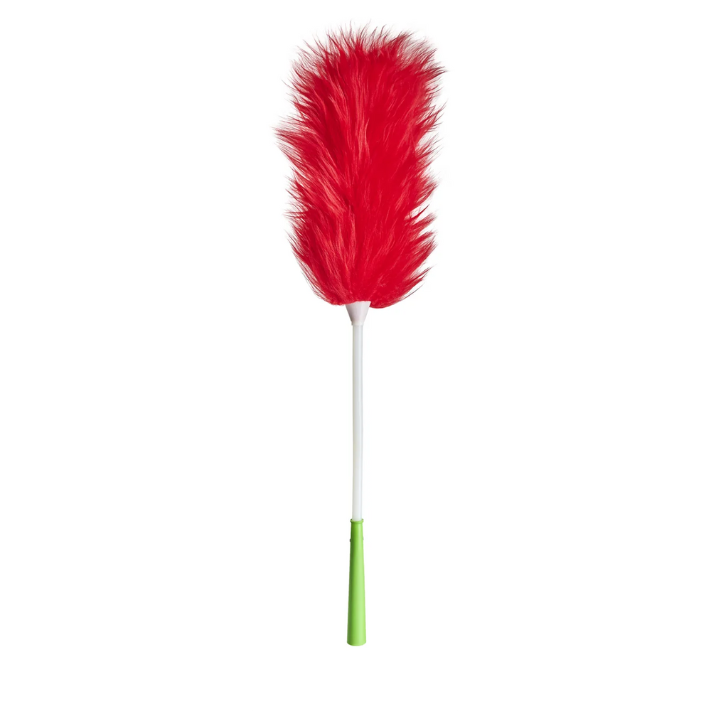 Lambs Wool Duster w/Extra long Flexible Head w/ Telescopic handle/Oval Length closed 55” open 74”