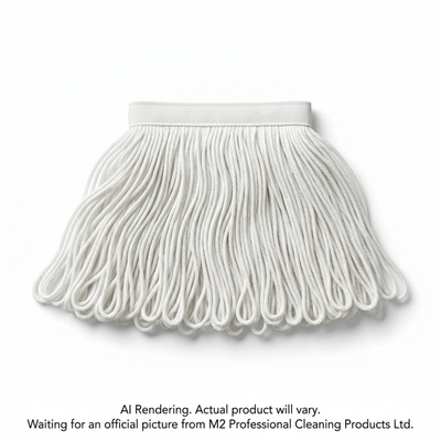 Glacier White nylon floor mop - NB 16oz