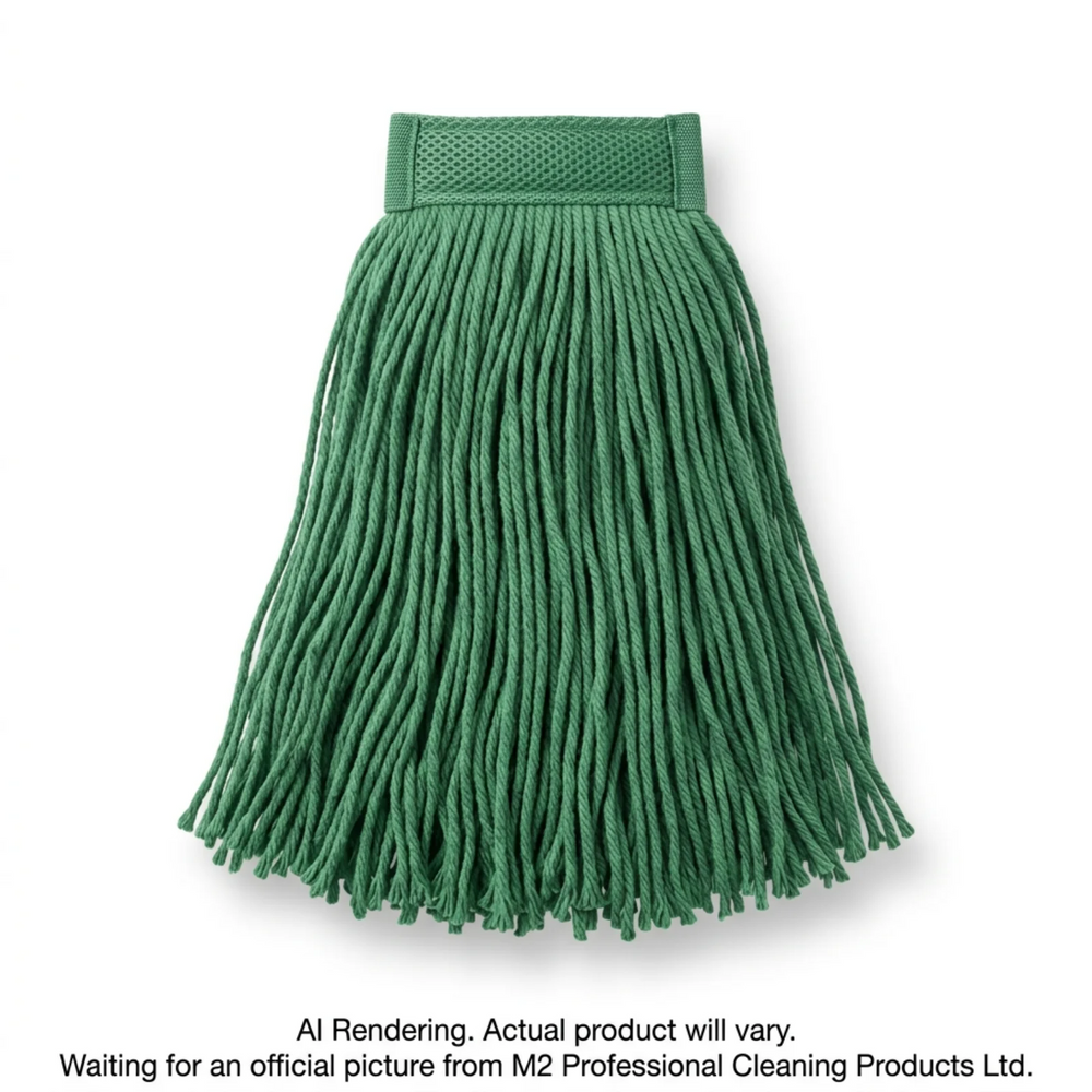Swipe Cut-End mop 20oz/550g–NB Green Bagged