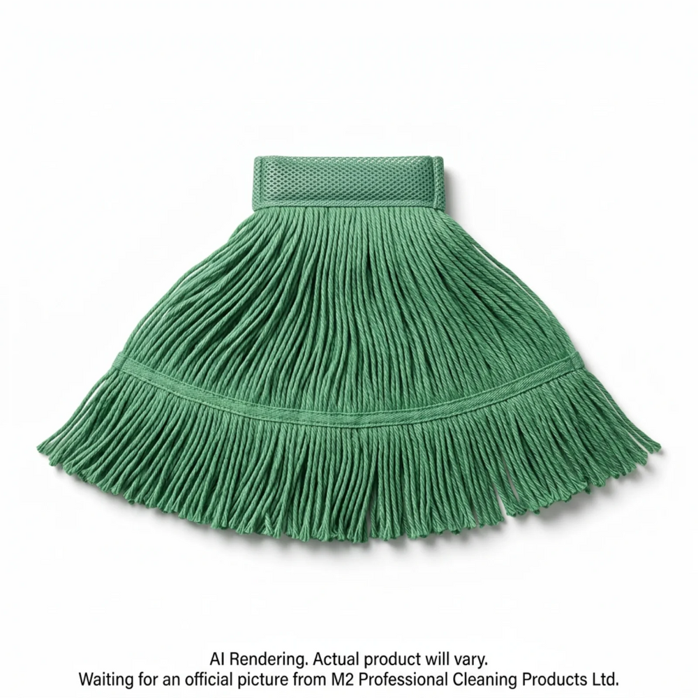 Swipe Cut-End mop 24oz/650g–NB Green FanTail NoBag