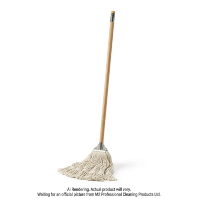 SynRay Yacht Mops 10oz/275g W/54" Wooden Handle